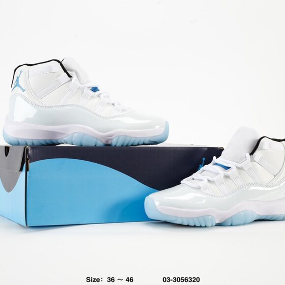 Jordan 11 blue legend - Picture 3 of 9